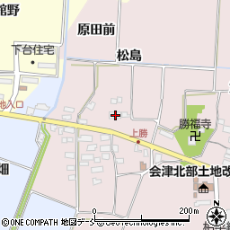 福島県喜多方市関柴町三津井松島211周辺の地図