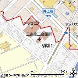 日本政策金融公庫　三条支店国民生活事業周辺の地図