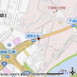 下須頃入口周辺の地図