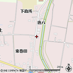 福島県喜多方市関柴町三津井唐八960周辺の地図