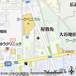 福島県喜多方市屋敷免3975周辺の地図