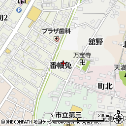 福島県喜多方市番帳免9106周辺の地図