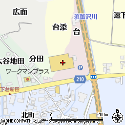 福島県喜多方市台3567周辺の地図