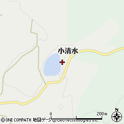 福島県耶麻郡西会津町新郷大字笹川小清水周辺の地図