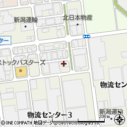 北日本物産本社周辺の地図