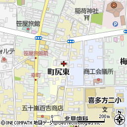 会津喜多方青年会議所周辺の地図