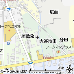 福島県喜多方市屋敷免3925周辺の地図