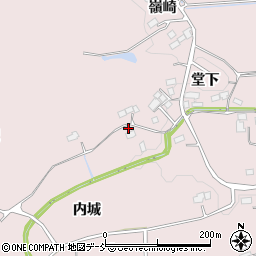 福島県南相馬市原町区信田沢内城23周辺の地図