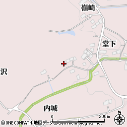 福島県南相馬市原町区信田沢内城290-2周辺の地図