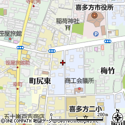 福島県喜多方市沢ノ免7337周辺の地図