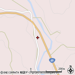 福島県耶麻郡西会津町宝坂大字宝坂坊ノ前乙周辺の地図