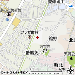 福島県喜多方市鶴巻周辺の地図