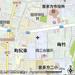 福島県喜多方市沢ノ免7333周辺の地図
