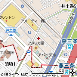 ごん蔵県央店周辺の地図