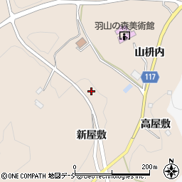 福島県川俣町（伊達郡）西福沢（古菖蒲坂山）周辺の地図