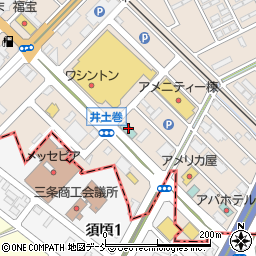 東横ＩＮＮ燕三条駅前周辺の地図