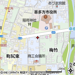 福島県喜多方市沢ノ免7324周辺の地図