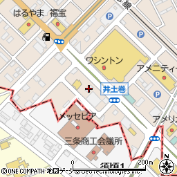 雷神県央店周辺の地図
