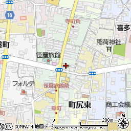 松本屋周辺の地図
