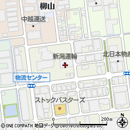 新潟運輸株式会社　国際部県央通関センター周辺の地図