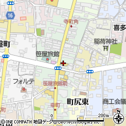 福島県喜多方市三丁目周辺の地図