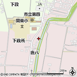 福島県喜多方市関柴町三津井唐八2293-1周辺の地図