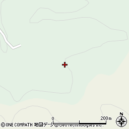 福島県伊達郡川俣町飯坂大日山周辺の地図