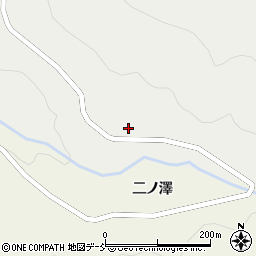 福島県耶麻郡北塩原村大塩上二ノ澤周辺の地図