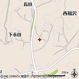 福島県伊達郡川俣町西福沢長畑周辺の地図