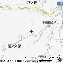 福島県伊達郡川俣町東福沢桑ノ久保山周辺の地図