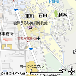 福島県喜多方市四百苅4124周辺の地図