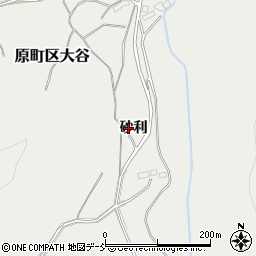 福島県南相馬市原町区大谷砂利56-2周辺の地図