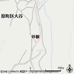福島県南相馬市原町区大谷砂利56-1周辺の地図