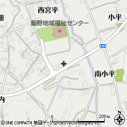 福島県福島市飯野町西宮平78周辺の地図