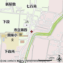 福島県喜多方市関柴町三津井堰下2320周辺の地図