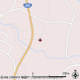 福島県喜多方市山都町木幡上ノ原周辺の地図