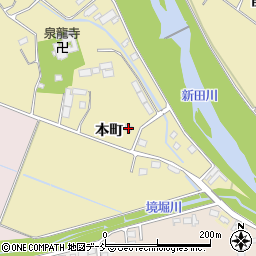 福島県南相馬市原町区北新田本町97周辺の地図