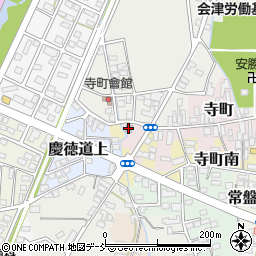 田中又一記念喜多方煉瓦館周辺の地図