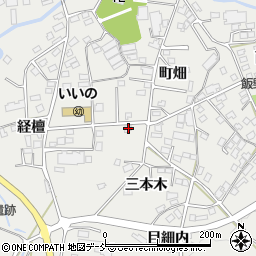 福島県福島市飯野町町畑60周辺の地図