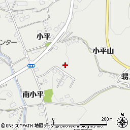 福島県福島市飯野町小平山周辺の地図
