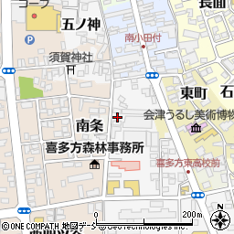 福島県喜多方市六枚長4219周辺の地図