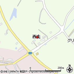 福島県南相馬市原町区北泉（西走）周辺の地図