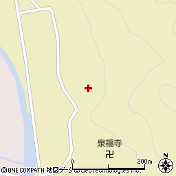 福島県喜多方市山都町小舟寺中村周辺の地図