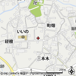 福島県福島市飯野町町畑61周辺の地図