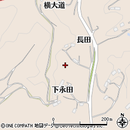 福島県伊達郡川俣町西福沢長田周辺の地図