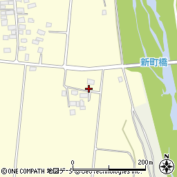 福島県喜多方市慶徳町松舞家中台周辺の地図
