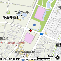 福島県喜多方市押切周辺の地図