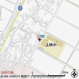 上林小学校周辺の地図