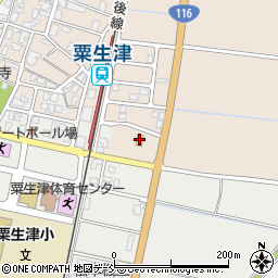 セブンイレブン下越吉田下粟生津店周辺の地図
