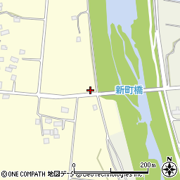 福島県喜多方市慶徳町松舞家下川原周辺の地図